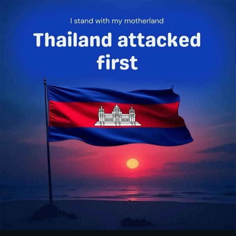 Thailand attacked first